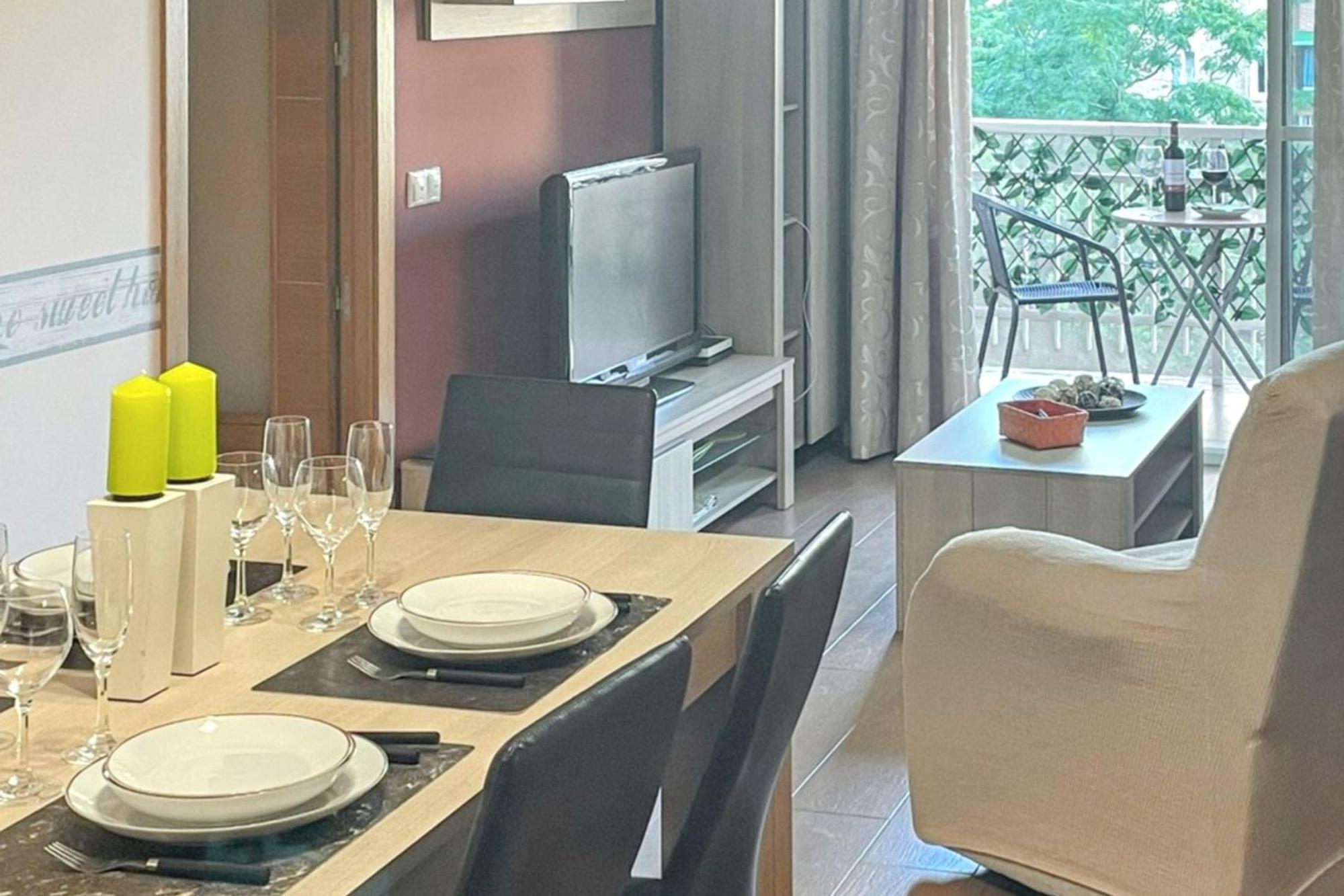 Comfortable Apartment In Malaga With Balcony And City View 81 M² Dış mekan fotoğraf