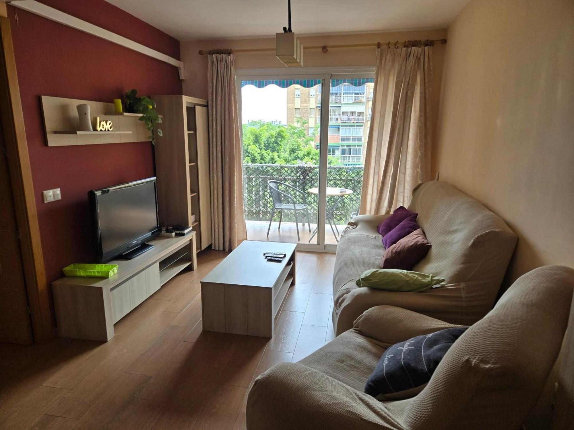 Comfortable Apartment In Malaga With Balcony And City View 81 M² Dış mekan fotoğraf